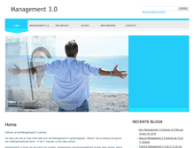 Tablet Screenshot of management30.nl